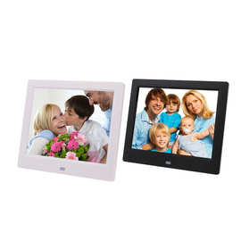 8寸高清数码相框时钟图片视频播放器展示货架宣传广告机电子礼品