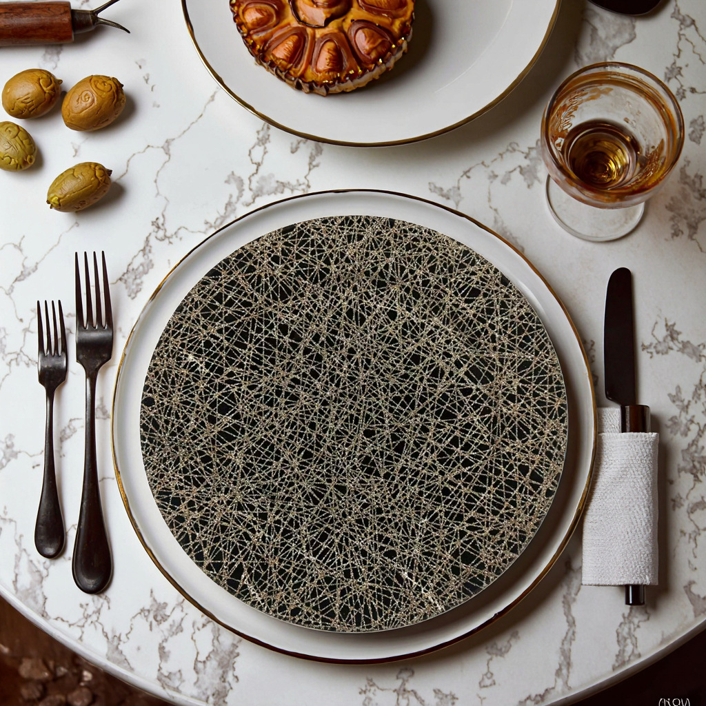 Fábrica directa alta placa de carga multicolor comercio exterior restaurante occidental bandeja de fiestas de Navidad almohadilla de frutas secas