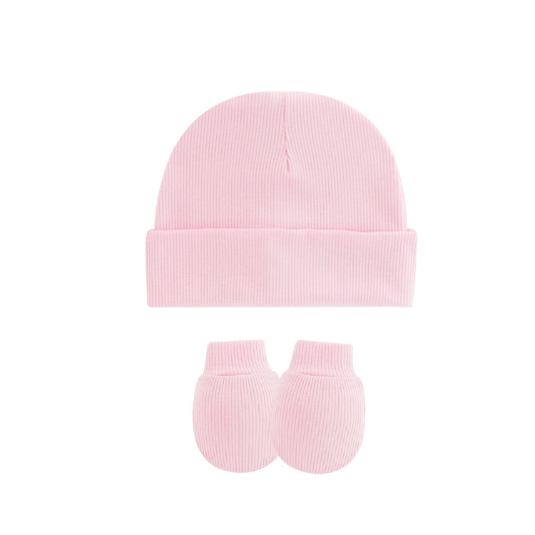 핑크 (피트 스트립 헤지 모자 장갑)