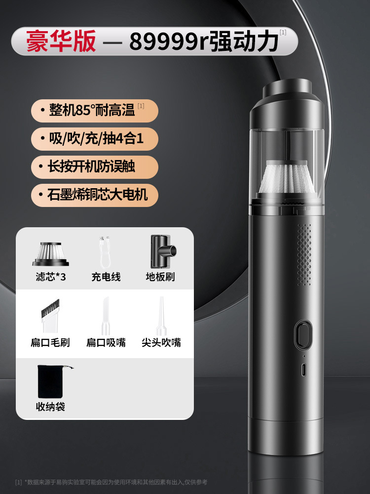 豪华版-【89999r】强动力 85度耐高温 快充 吸吹充抽4合1 防误触
