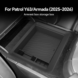 Suitable for 26 models of Patrol Y63 armrest box storage box Armade central console storage accessories