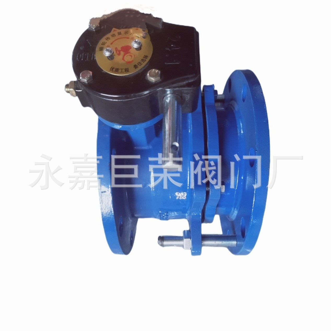 1.6MPa铸钢DS343H-16C法兰蝶阀DN400双向压法兰式三偏心