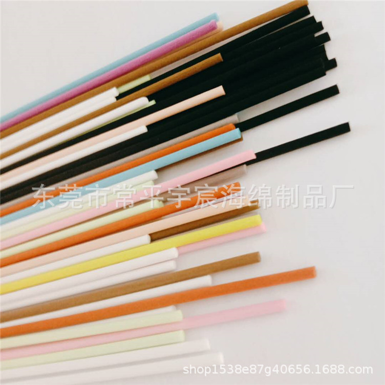现货批发香水香薰棉棒 加湿器挥发棒彩色细棉棒挂脖风扇挥发棉棒