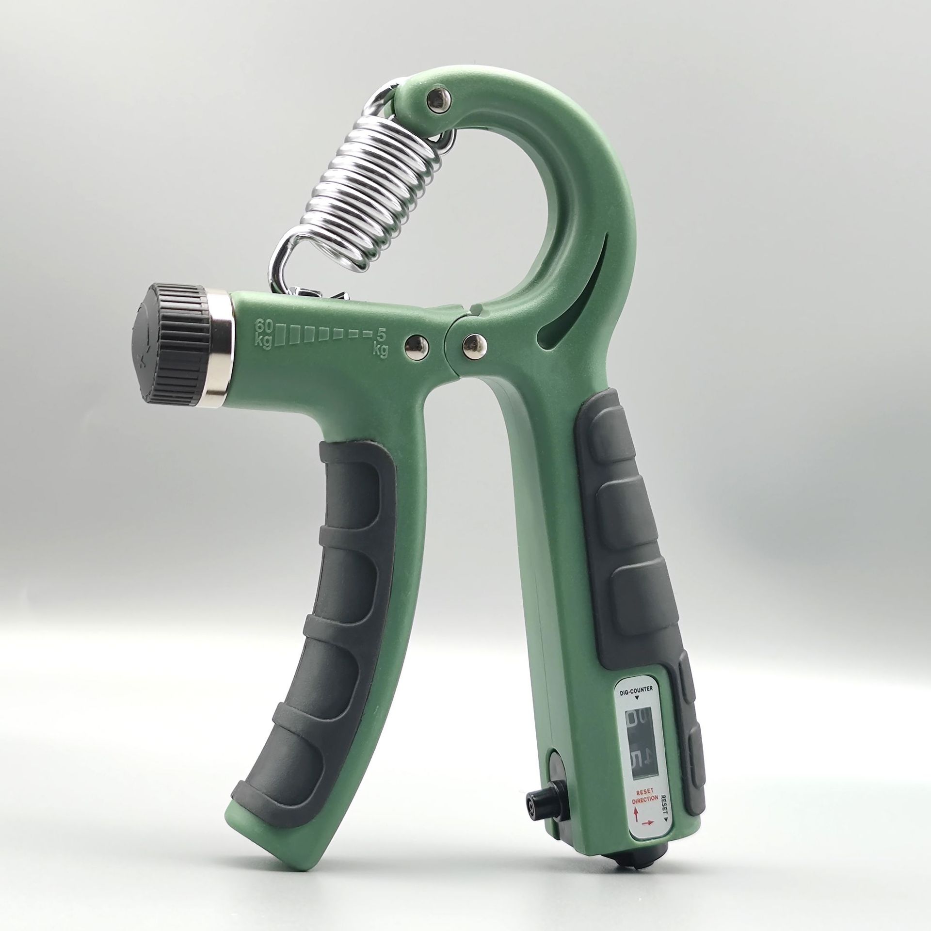 녹흑 (5-60kg 기계식 카운팅 고무 코팅 03)