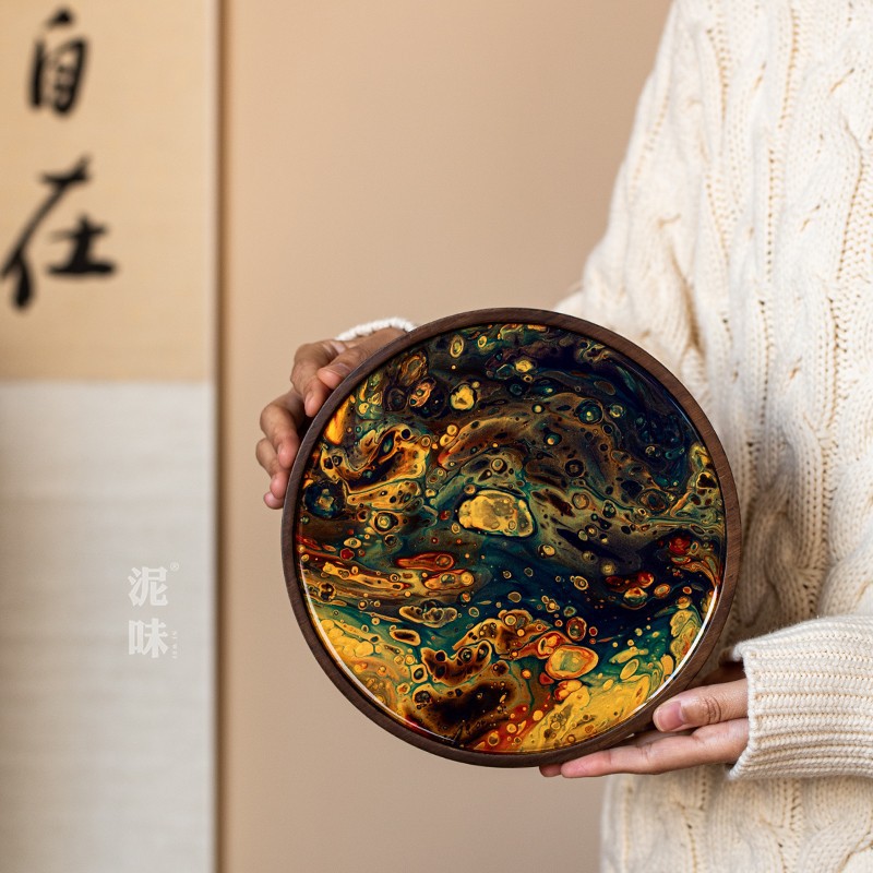 Yuanchuan serie · disco de resina estilo 1 patrón sujeto al producto real
