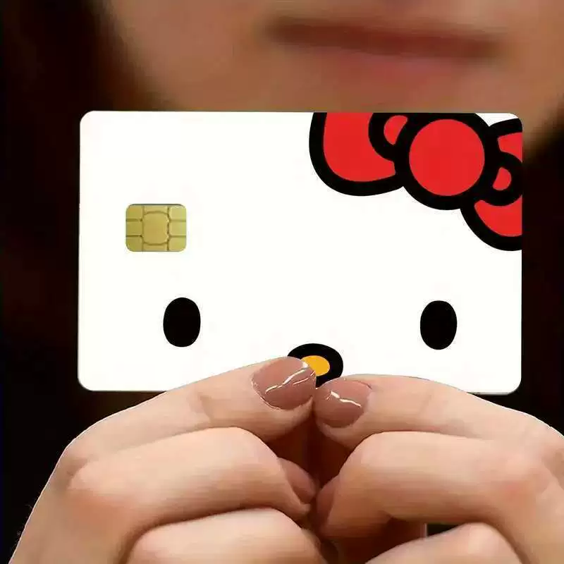 (Cross-border trading), cute cartoon waterproof card protection case, sticker, new collection