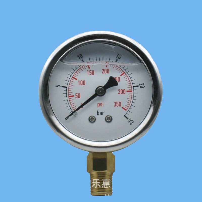 厂家供应Y60压力表 耐震液压表 防锈充油压力表 高压油表抗震
