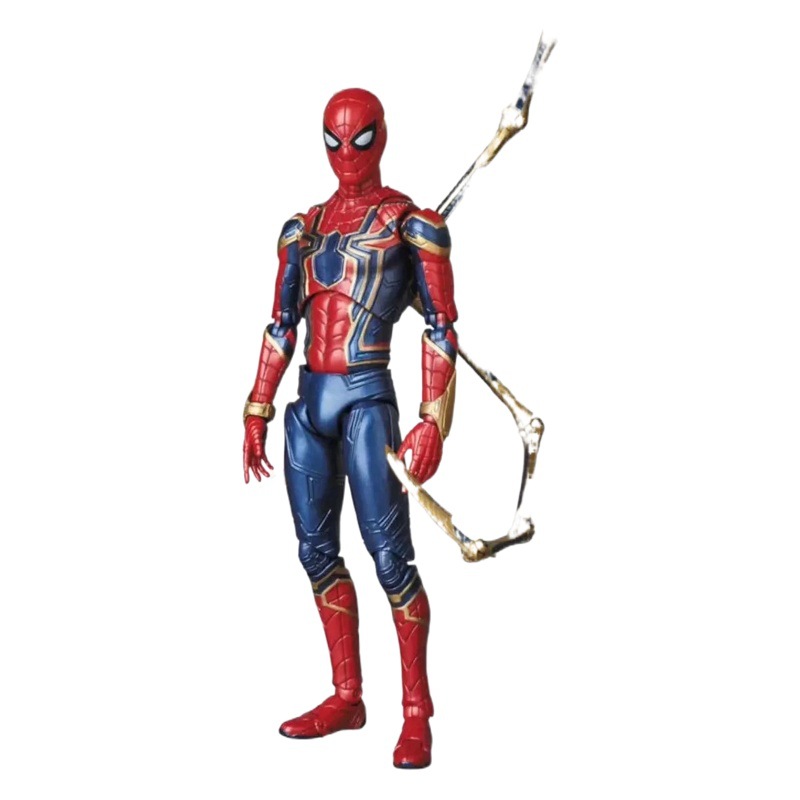 Avengers MAF 081 acero Spider-Man móvil mano juguete muñeca decoración modelo