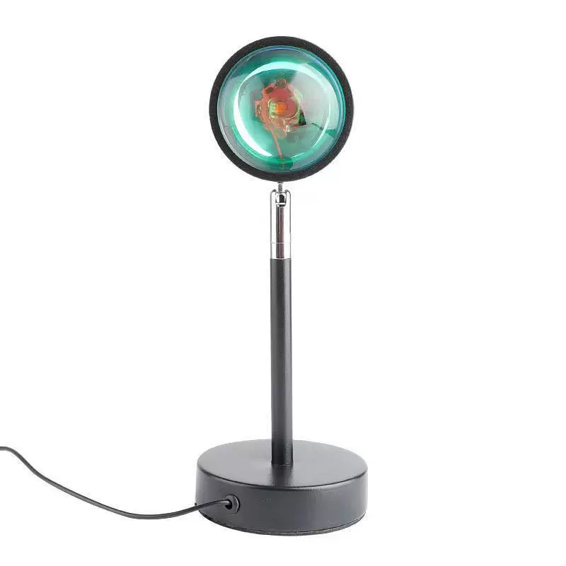 Солнцeвая радуга проектор светильник, 16-цветов RGB, USB, 5W, регулируемая настольная и напольная лампа