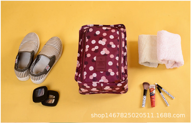 鞋子收纳袋折叠旅行鞋袋 防水旅游鞋包折叠包防尘袋