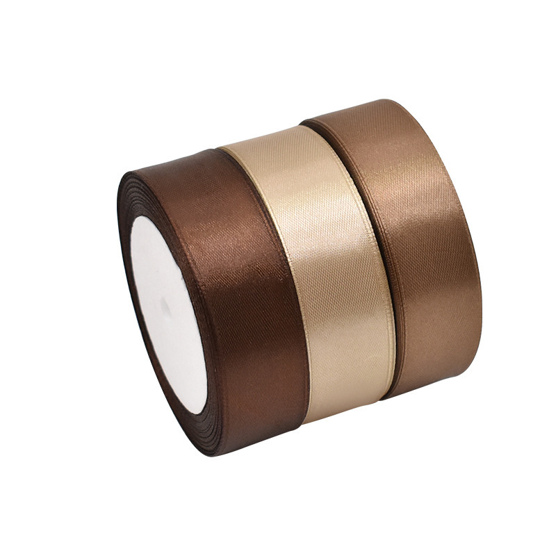 Yiwu Factory 2.5cm Wide Satin Ribbon, Amazon Best-Selling Floral and Baking Ribbon, Customizable Mixed Color Set with Label Yiwu Factory 2.5cm Wide Satin Ribbon, Amazon Best-Selling Floral and Baking Ribbon, Customizable Mixed Color Set with Label