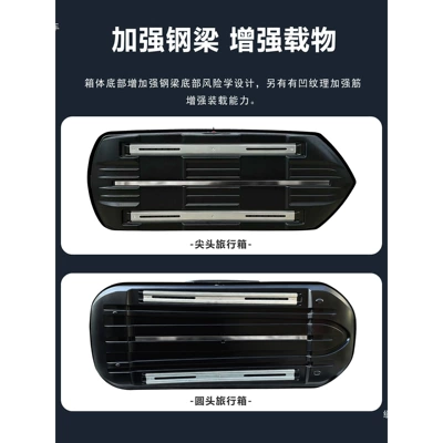 New model of large-capacity flat, Roof box