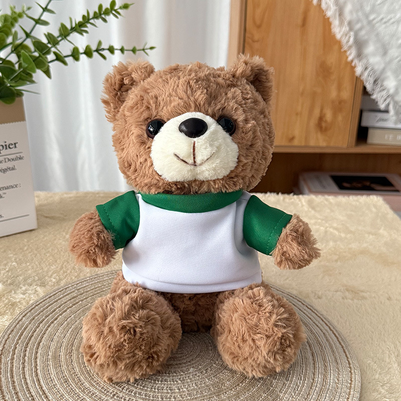 Transfronterizos Teddy Bear muñecas de peluche muñecas de tela regalo de graduación de chicas regalos de eventos logotipo imprimible