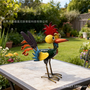 �羳���� Garden Rooster Statues Sculptu���ٿ�ͨ���u���@�b�