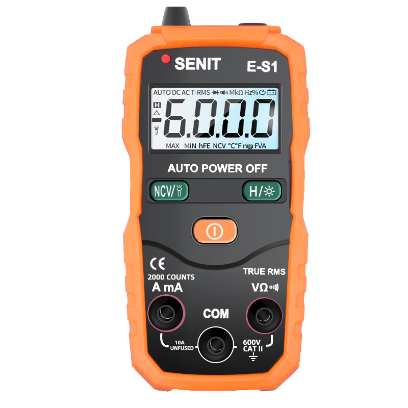 全自动高精度万用表电工维修查断点数显智能傻瓜式家用万能表防烧