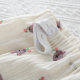 Pure Cotton Maternal Luna Pajamas Spring and Autumn Long Sleeve Luna Center Postpartum Breast-feeding Pure Cotton Home Clothes Milk-feeding Clothes