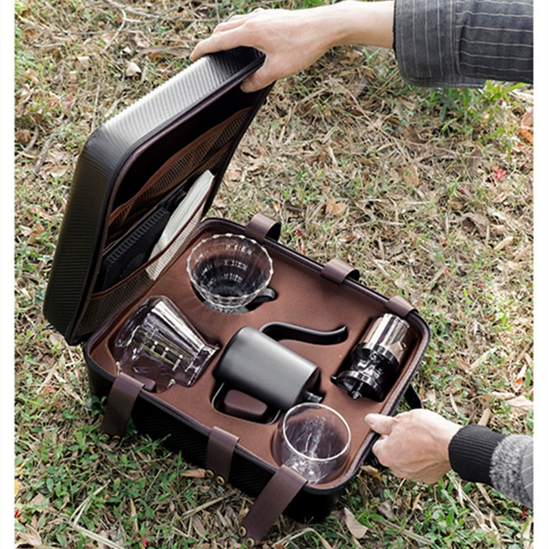Storage system for traveling, coffee pot, set, full set