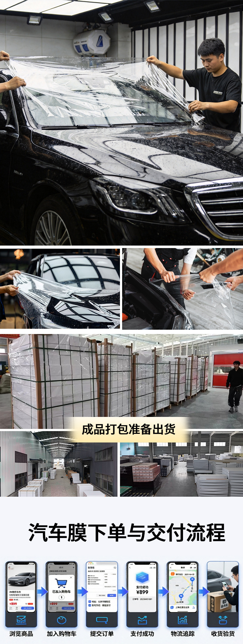 Factory Wholesale Tpu Invisible Car Wrap Self-Healing Anti-Scratch Car Paint Protection Film Transparent Soft Film Ppf
