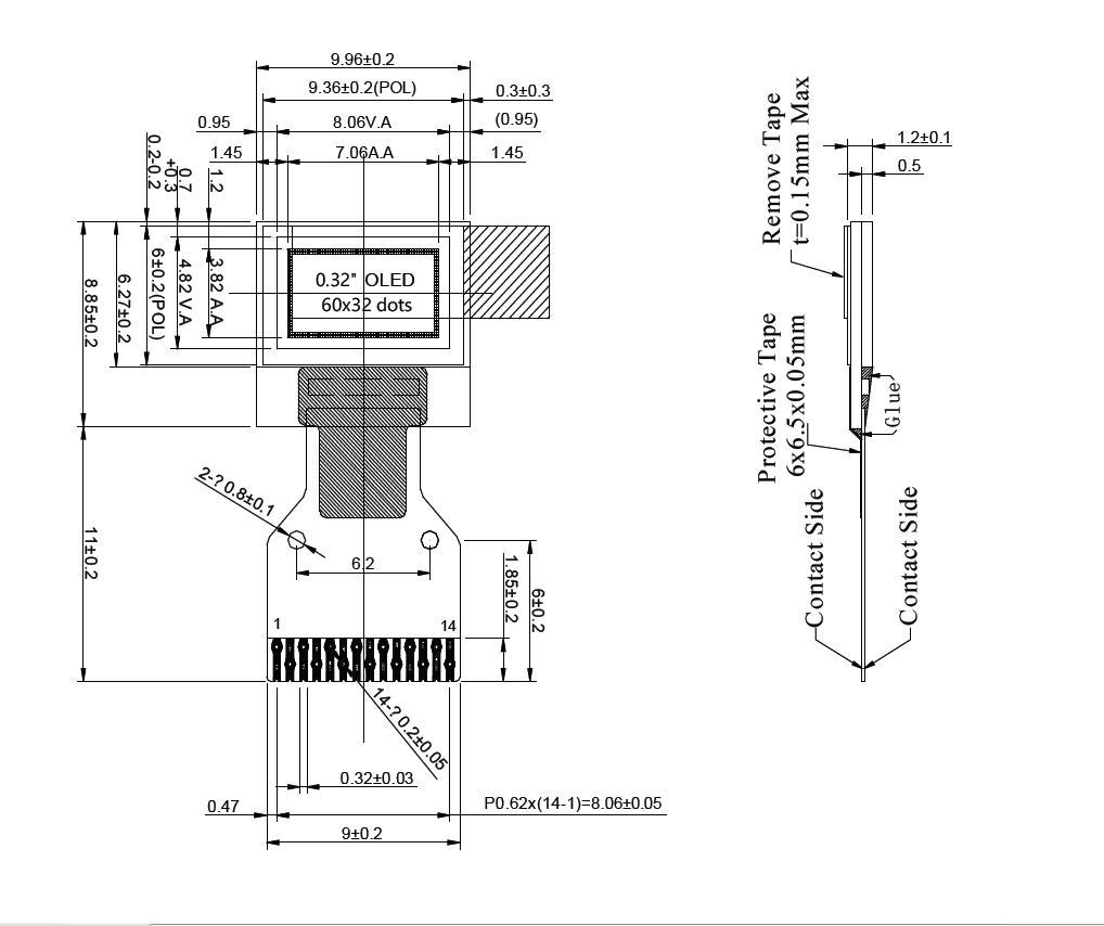 ER-OLED0.32-1_Outline