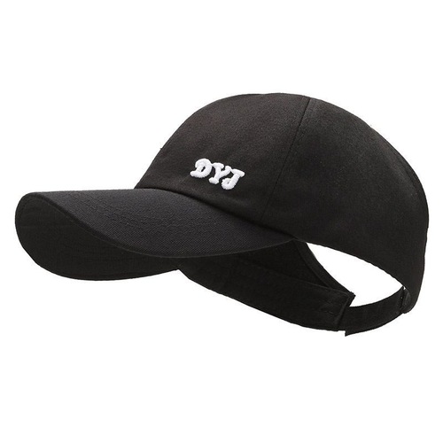 Summer new style breathable hollow top baseball cap for women that can be tied into a high ponytail to show off the face, small sun hat for women, sun protection peaked cap