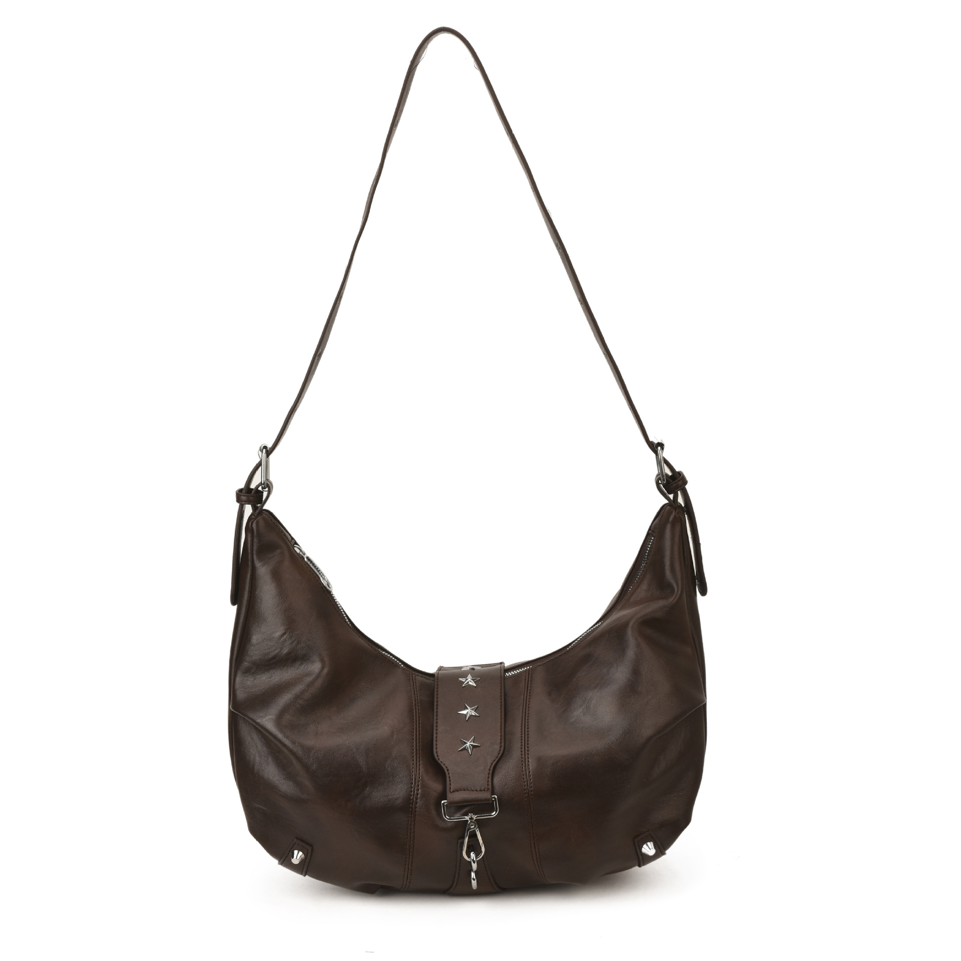 Bolsas de bolsillo transfronterizas para mujeres otoño-invierno 2025 nuevo ocio versátil bolsas de hombro de brazo de gran capacidad retro mochila