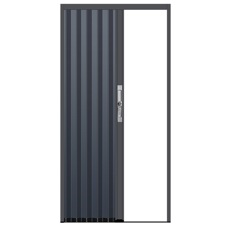 All-Aluminum Folding Door Sliding Door Invisible Insulation Air-Conditioned Room Partition Door Kitchen Bathroom Bedroom Door Anti-Theft Door Lock