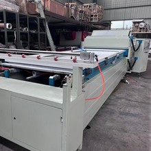 自动刀断膜PVC膜压门真空覆膜机高低压音响工艺品双工位吸塑机