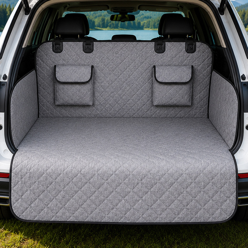 Amazon trunk Car Pet Mat universal car trunk mat cloth anti-dirty waterproof car dog cushion