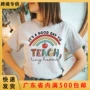 跨境大码外贸圆领t恤