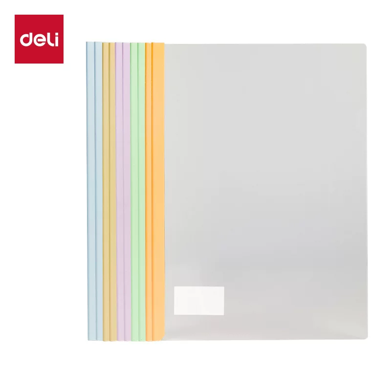 Папка-регистратор Deli 5538 с зажимом для бумаги, формат А4, с зажимом для бумаги, утолщенная папка-регистратор для данных