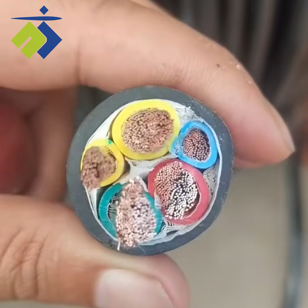 ZRVVR软铜芯阻燃塑力电缆3/4/5*25+1/2芯25平方RVVZ四五线YJVR