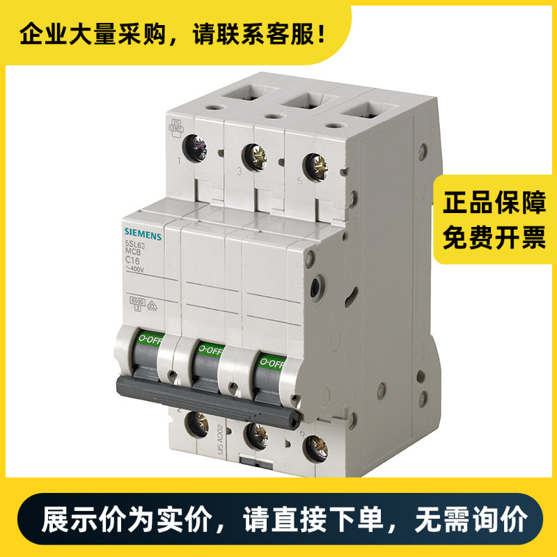西门子 5SL6 微型断路器 5SL6 3P D13 | 5SL63138CC