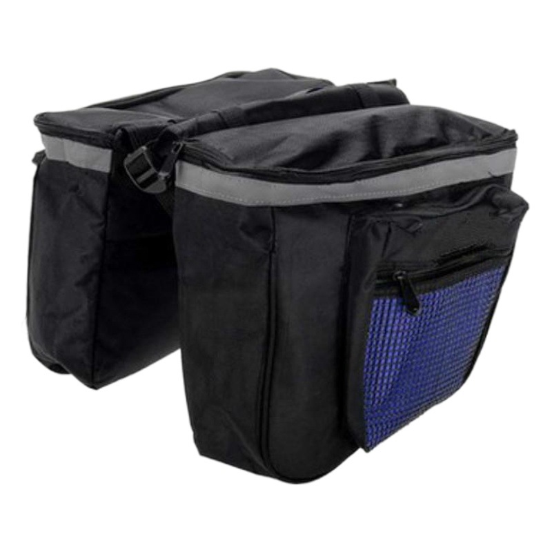 Bicycle Pannier Bag, Cycling Mountain Bike Rear Rack Pannier Bag, Bicycle Tail Bag, Rear Cargo Bag, Double Bag, Cycling Equipment