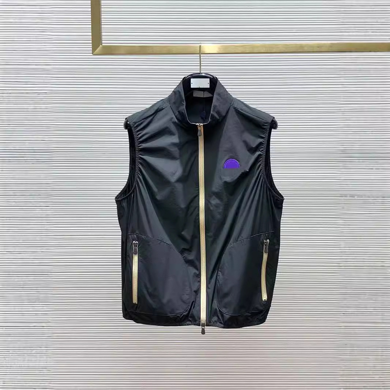 European goods 2024 autumn mc Mongolian new fashion casual stand collar men's waistcoat high quality waistcoat private goods