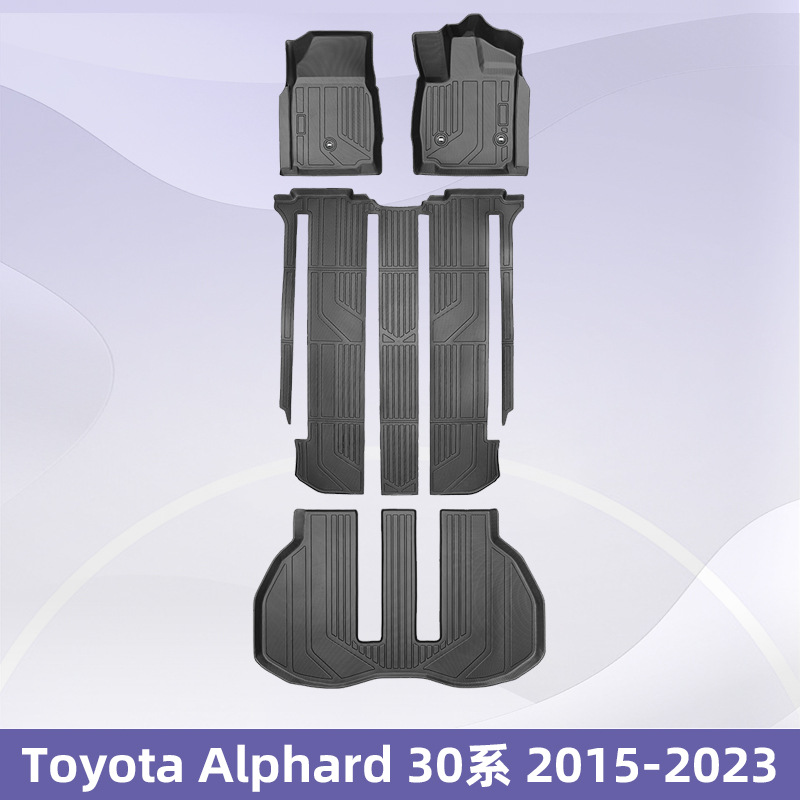 Es adecuado para Toyota Alphard 30 Series 2015 - 2023 3D TPE para todo el tiempo