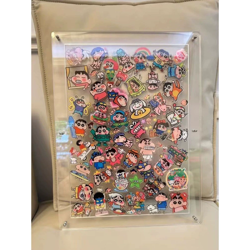 Акриловая подставка для хранения, фоторамка, полый слой, сменная подставка для ключей, двусторонняя прозрачная подставка, прямая доставка от производителя