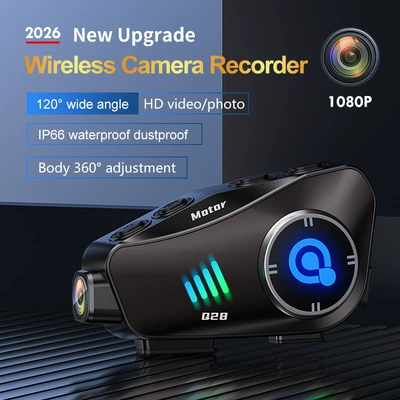 Recording Device, Motorcycle Helmet Headset