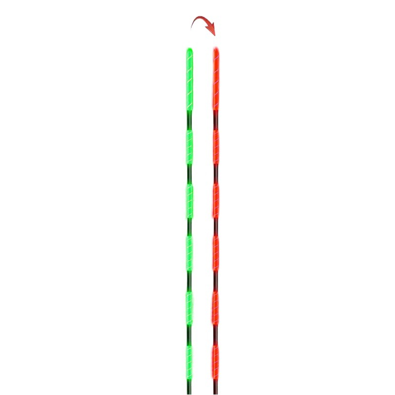 Bite hook color changing floating tail high sensitivity luminous floating tail day and night dual-use tail electronic floating tail bold tail cold light tail accessories