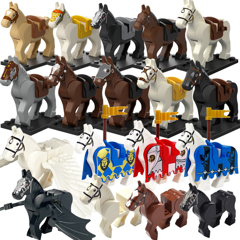 Core Xp1007-1016 1604F-A Bc War Horse Mount Building Blocks Small Particle Assembly Toy Bag Core Xp1007-1016 1604F-A Bc War Horse Mount Building Blocks Small Particle Assembly Toy Bag
