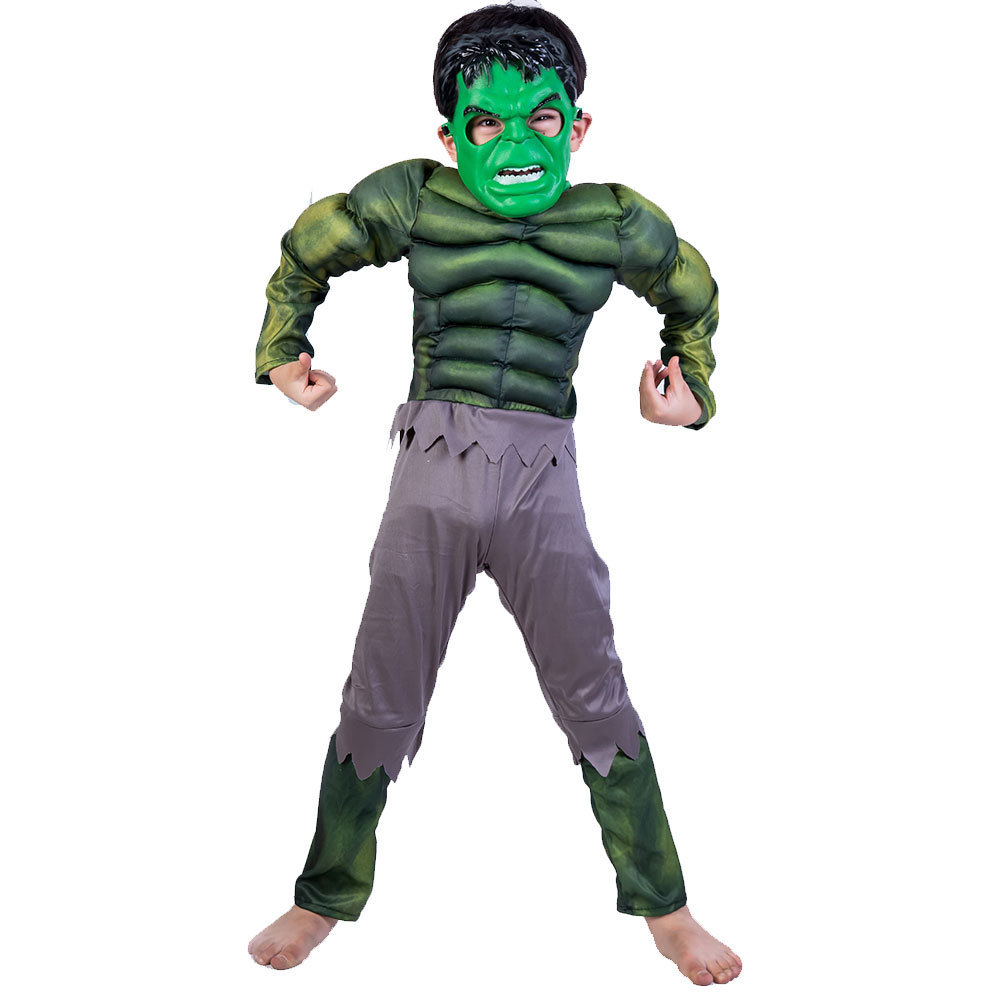 Halloween Hulk muscle costume children's Hulk League of Legends coaplay stage dress performance costume