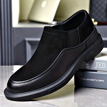 R 28724 Men's Suede Slip-On Shoes ����Ƥ����Ь ŷ���羳