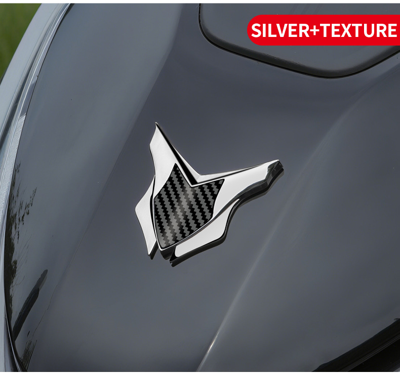 Logo Pattern Design for Cars, Motorcycles, Electric Vehicles, Personalized Modification Decoration Stickers, Zinc Alloy, Stainless Steel Metal