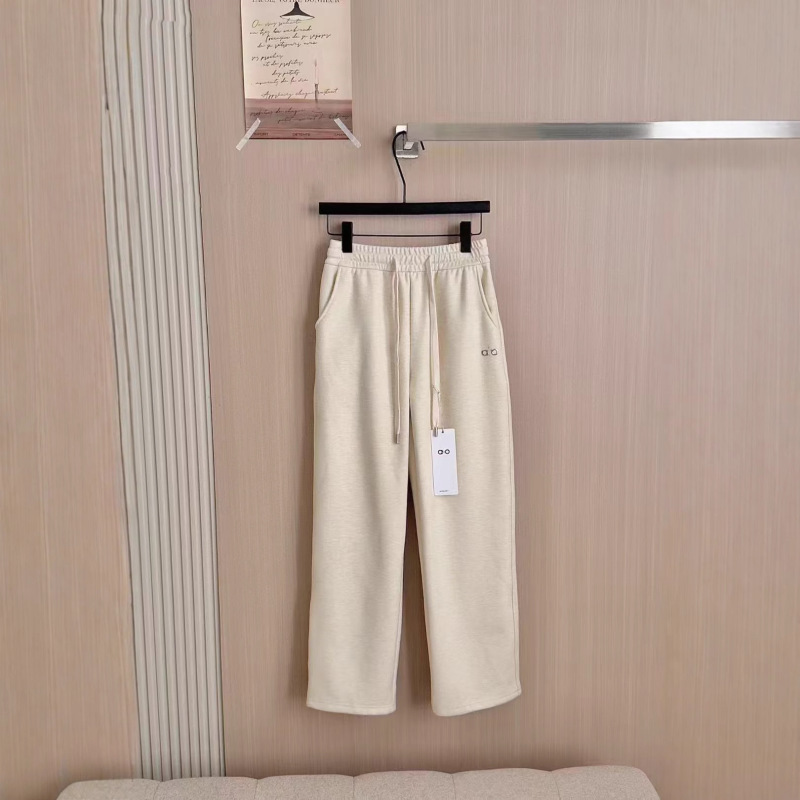 ALO运动休闲阔腿裤女秋冬25新款垂感显瘦卫裤高腰裤子跨境一件代|undefined