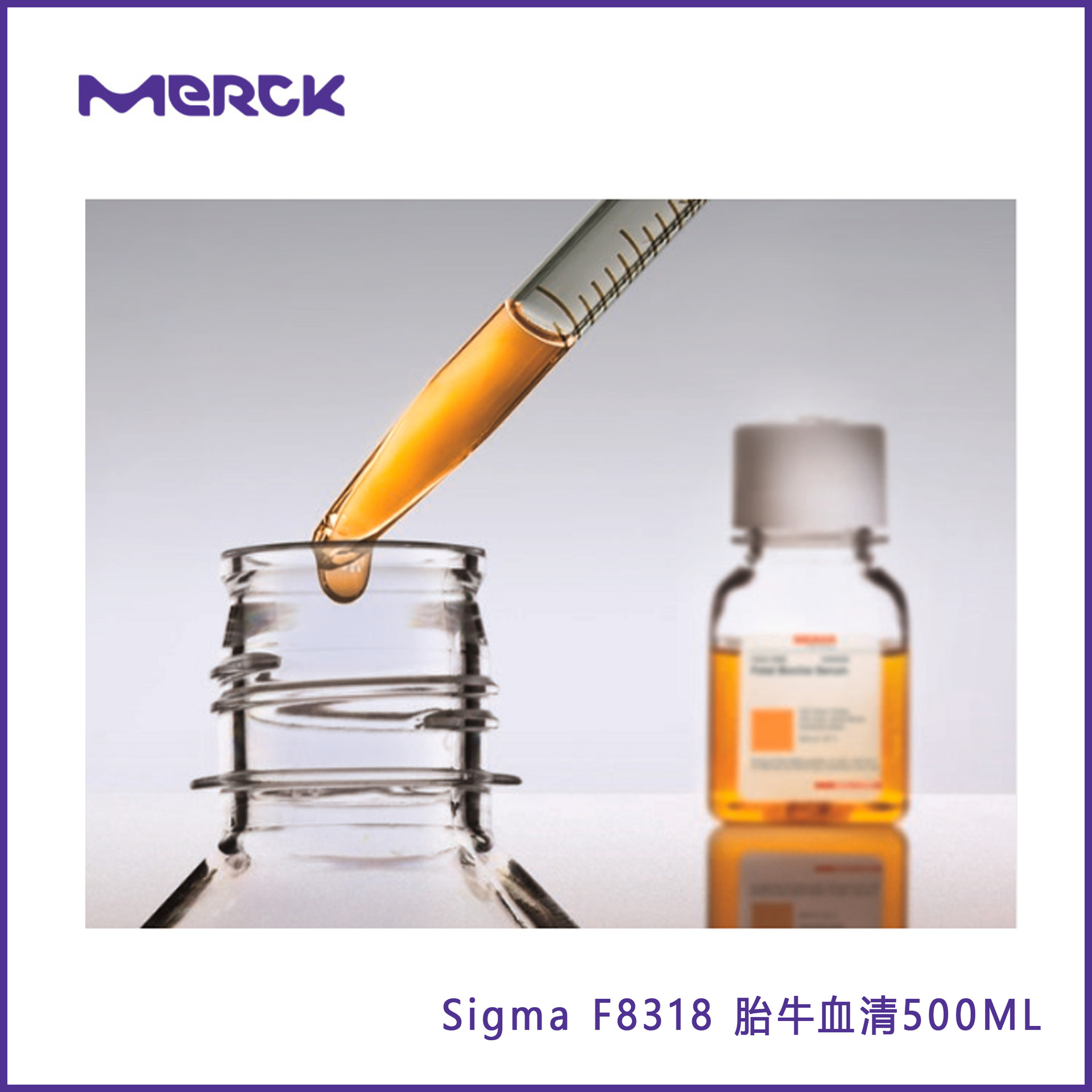 Sigma F8318 Fetal Bovine Serum , 胎牛血清,澳洲血源500ML