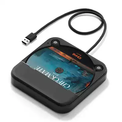 Amazon General Motors External Car CD player - kc606-black-car-cd-player
