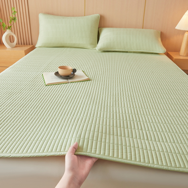 Colchón de cama de dormitorio doméstico impermeable delgado colchón antideslizante cojín protector de cama cojín antideslizante edredón de dormitorio de estudiantes
