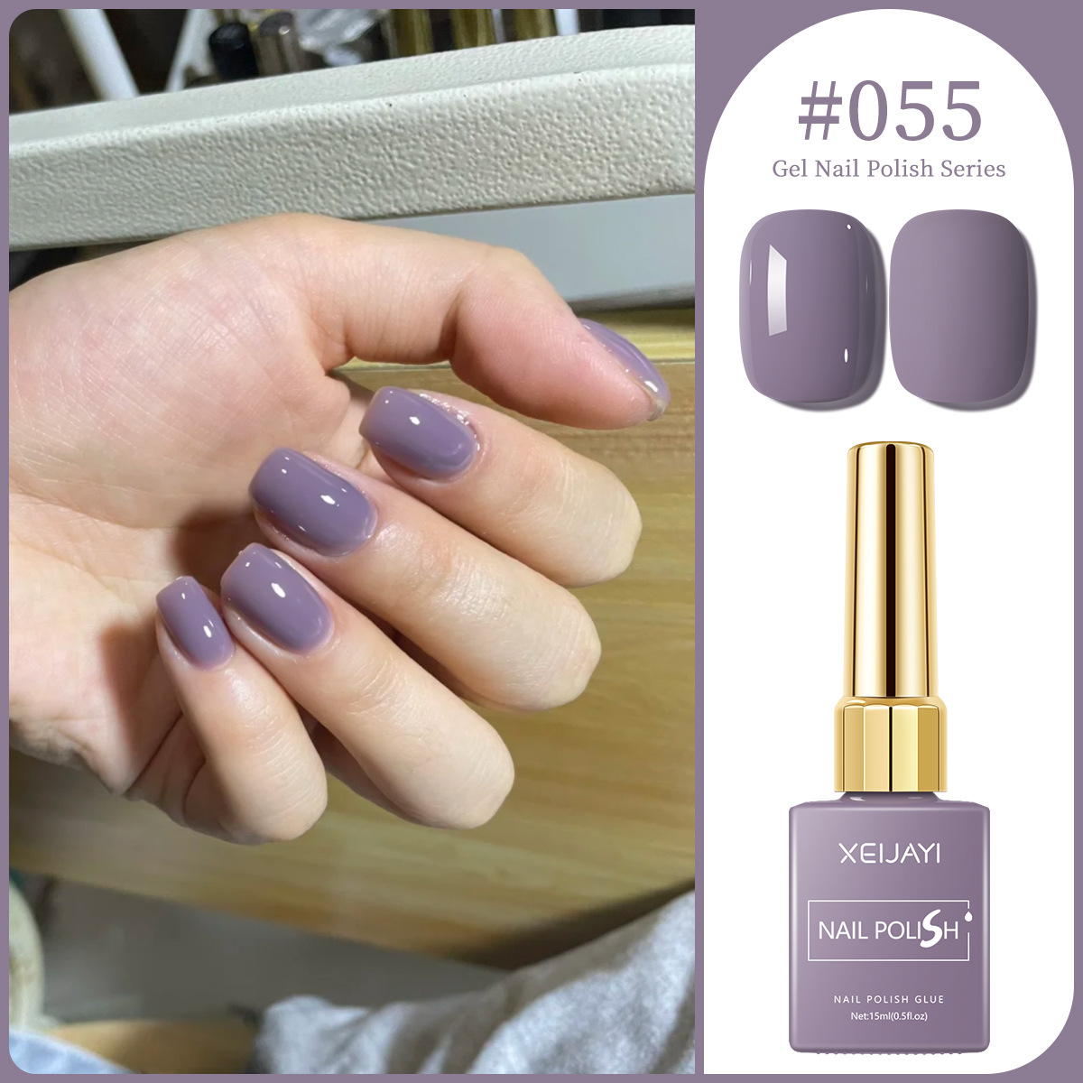 Macaron color pegamento de uñas 2025 nuevo estilo de moda Chellie rojo oliva verde pegamento de uñas