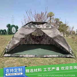 冬夏两用帐篷防风保暖户外棉帐篷四季通用野营棉帐篷单兵棉帐篷