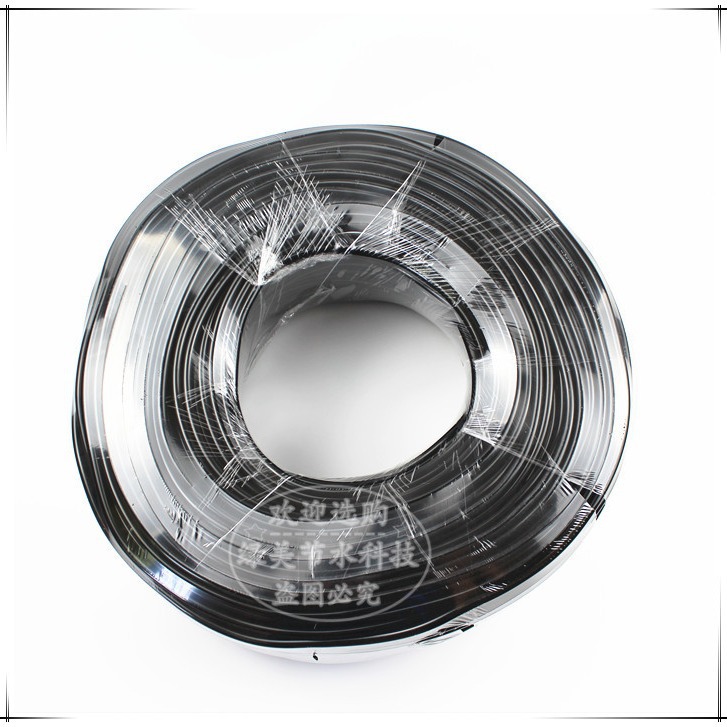 Nuevo material 4 / 7 capilar negro delgado espesor de pared de 1 mm rotación atomización invertida micro pulverización 47 manguera de PVC