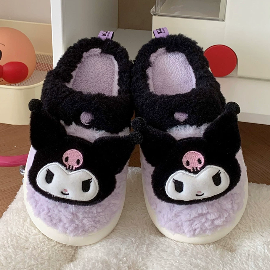 Сланцы Hello Kitty демисезонные плюшевые, мягкая подошва, комфорт для беременности (размеры 36–41)